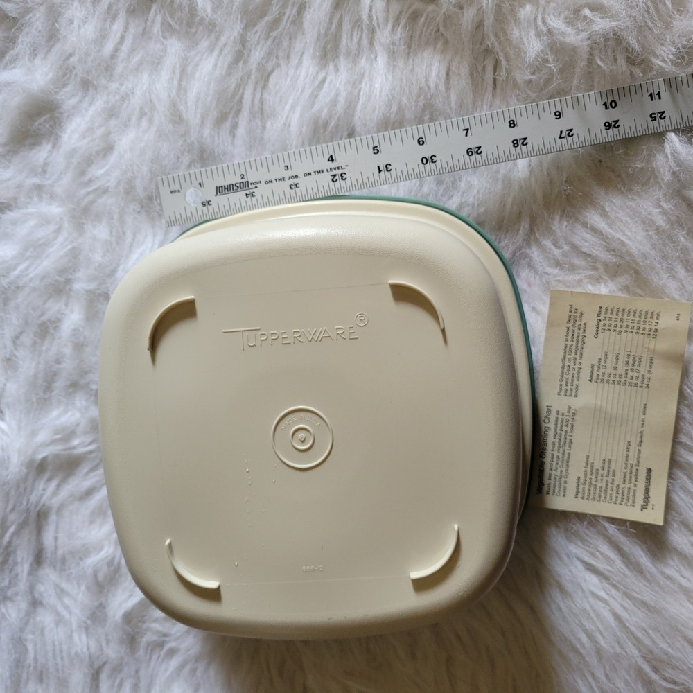 Vintage Tupperware 3 Piece Microwave Steamer Set 888-12 - M‎ - Picture 4 of 12